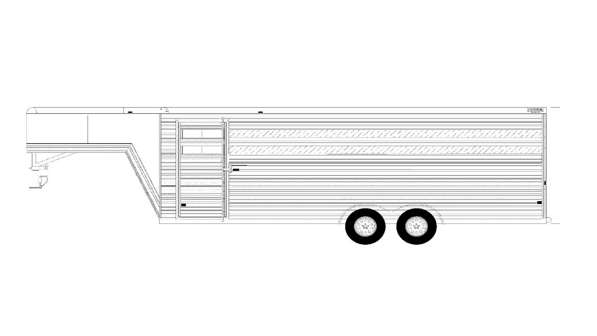 Frontier Trailers 4 HORSE TRAILERS Leonard Truck & Trailer, Inc.